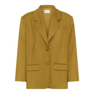 Gestuz Blazers - Dames - Jassen - Groen - Maat: XL Leer
