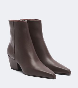 PARIS TEXAS Jane leather ankle boots