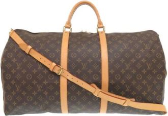Louis Vuitton Pre-owned Weekend Bags, female, Brown, Size: ONE SIZE Pre-owned Canvas louis-vuitton-bags