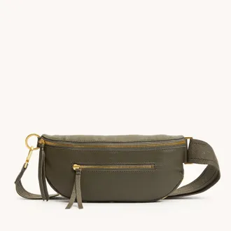 Hammitt Hammitt Charles Crossbody Olive Brushed Gold Med