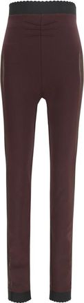 The Attico Purple Skinny Elasticated Pants