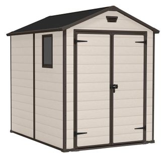 Keter Caseta De Jard&iacute;n De Resina Keter Manor 6x8 Beige