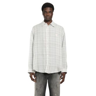 Acne Studios Linen Check Shirt