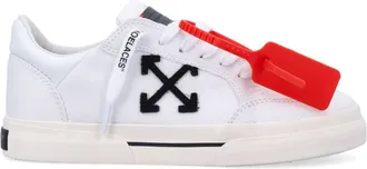 Off-white White Lace Up Sneakers
