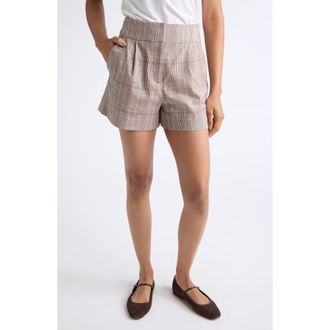 Veronica Beard Haina Shorts in Raisin Multi at Nordstrom, Size 12
