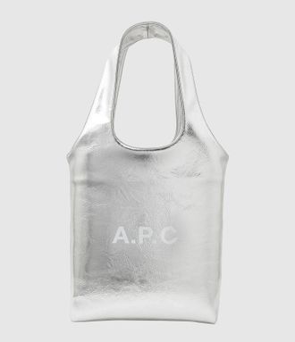 A.P.C. Tote Bag Ninon Small Argent
