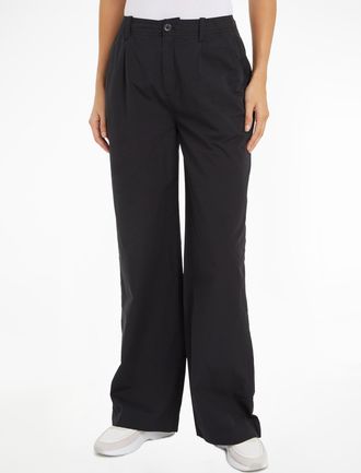 Calvin Klein Jeans Chinohose »LOOSE CHINO PANTS« mit Logopatch