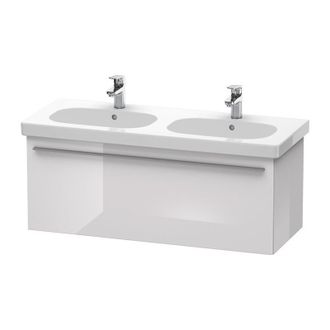 Duravit Duravit X-large Vanity Unit Wall Hung 6050, 1 Caj&oacute;n, 1150mm Para El C&oacute;digo D, Color (frente/cuerpo): Laca Blanca Lila Alto Brillo - Xl605002727