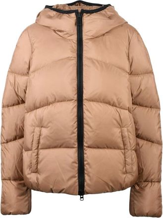 Peuterey Carena Short Puffer Jacket - - Jackets - Donna - Beige - L