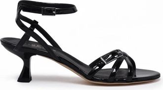Isabelle Paris Black Patent Leather Sandal