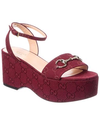 Gucci Gg Platform Sandal