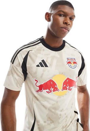 adidas adidas Football - Red Bull New York - Maglia color avorio e nera per le partite in trasferta-Bianco