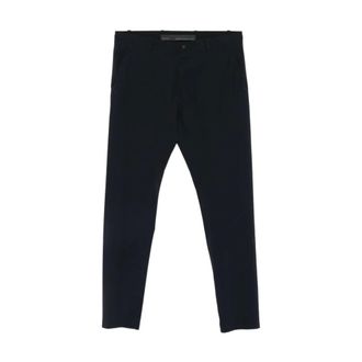 Roberto Ricci Design Slim-fit Trousers, male, Blue, Size: L Stretch Technical Trousers