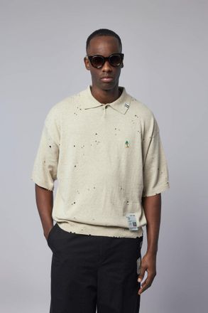 Miharayasuhiro Distressed Knit Tee