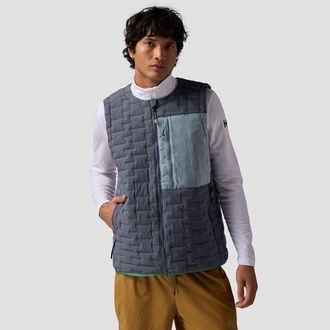 Backcountry Peale Primaloft Stitch-Free Baffle Stretch Vest - Mens in Turbulence at Nordstrom, Size Xx-Large