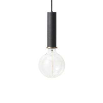 Ferm Living Socket Pendelleuchte High, schwarz