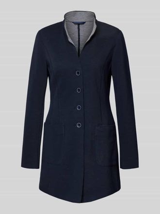 White Label Blazer mit Stehkragen und Eingrifftaschen in Marine, Gr&ouml;&szlig;e 34
