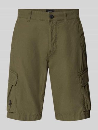 Camel Active Bermudas mit Cargotaschen in Oliv, Gr&ouml;&szlig;e 31