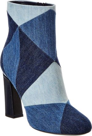 Roger Vivier Prismick Denim Boot