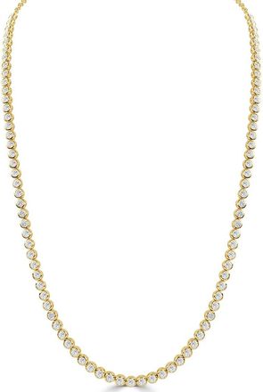 Sabrina Designs 14K 6.37 Ct. Tw. Diamond Tennis Necklace