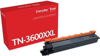 OEM Everyday El T&oacute;ner Negro De Xerox Es Compatible Con Brother Tn3600xxl, Capacidad Extra Alta