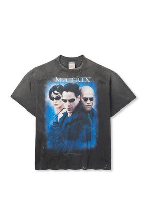 Saint Mxxxxxx + The Matrix Printed Cotton-Jersey T-Shirt