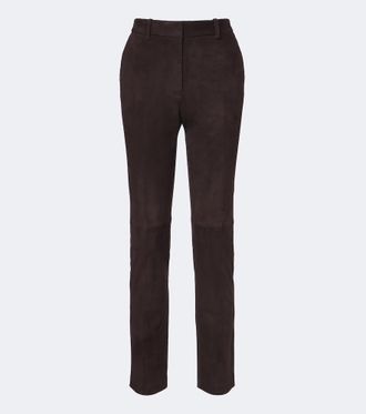 Joseph Pantalones slim Coleman de ante