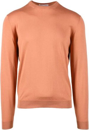 FILIPPO DE LAURENTIIS Cotton Sweater - Brown