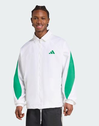 adidas adidas Performance - Stadium - Top sportivo bianco e verde