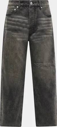 Ksubi Men & apos;s Hazlow Graphite Intruder Straight-Leg Jeans