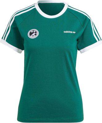 adidas (WMNS) adidas Football Short Sleeve Tee Asia Sizing Green IR9785