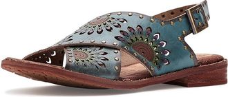L'Artiste by Spring Step Crossroads Womens Sandals Grey : EU 42 (US Womens 10.5-11) M, Leather