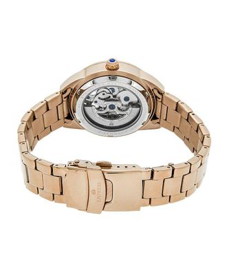 Empress Womens Godiva Automatic MOP Bracelet Watch - Rose Gold Stainless Steel - One Size