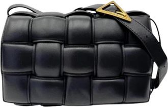 Bottega Veneta Pre-owned Vintage Schoudertas - Dames - Vintage Schoudertas - Zwart - ONE Size - Leer - Vintage