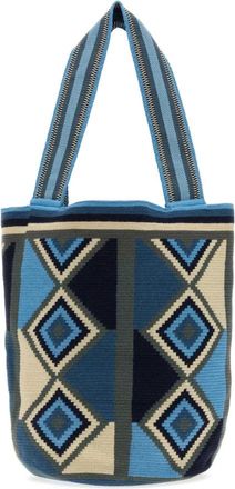J.W.Anderson Geborduurde Stoffen Wayuu Shopper - Dames - Shoppers - Veelkleurig - ONE Size - Tassen