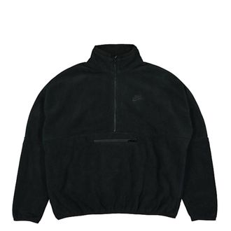 Nike Club Fleece+ Half-Zip Sweatshirt Black DX0525-010
