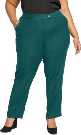 Universal Standard Meg Luxe Pants in Scarab at Nordstrom, Size 2Xl