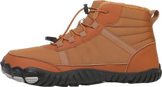 Generic Classic Wear for Men Plush Warm Cotton Shoes Wear and Anti Slip Snow Boots Five Finger Cotton Shoes Outdoor Sports Shoes Mens and Womens Hiking Shoes 