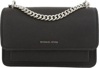 Michael Kors Shoulder - Dames - Schoudertassen - Zwart - ONE Size - Leer - Tassen
