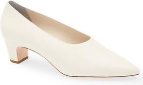 Loeffler Randall Maeve Pointed Toe Pump in Ecru at Nordstrom Rack, Size 11