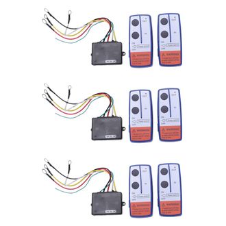 OEM Cabrestante Inal&aacute;mbrico De Recuperaci&oacute;n 6x Con Doble Control Remoto Para Atv Y Cami&oacute;n, 24 V
