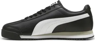 Puma Puma Mens Roma 24 Standard Sneaker, Black-White-Smokey Gray, 10 UK