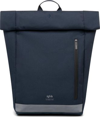 Lefrik Roll Reflective Backpack in Navy at Nordstrom