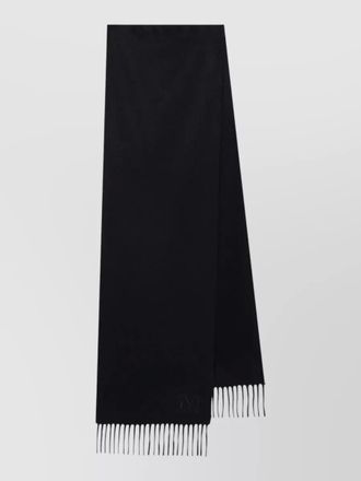 Max Mara wsdaliaws 008 scarf fringed edges