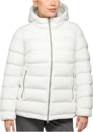 Geox Spherica Parka - Dames - Winterjassen - Wit - 4XL - Leer - Jassen