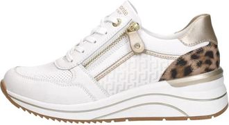 Remonte Veterschoenen Laag - Dames - Sneakers - Wit - 37 EU - Schoenen