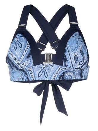 Marlies Dekkers Bikinitop met print - Blauw