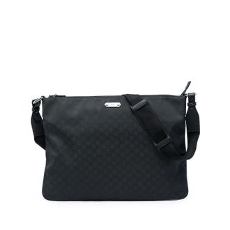 Gucci Pre-owned Gucci GG Nylon Crossbody Unisex 1KR7UU0R59K9XUTU