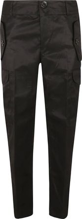 Alexander McQueen Alexander Mc Queen Broeken Black - Heren - Straight fit broeken - Zwart - L - Broeken