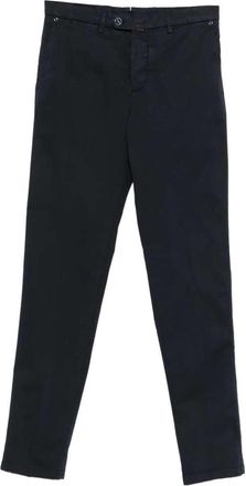 Kiton broek met riemlussen